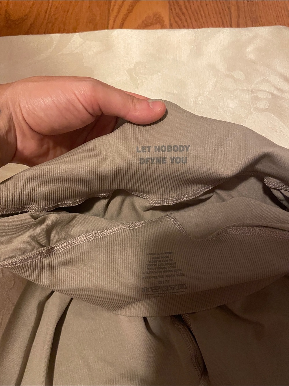 Dfyne Impact Leggings - Feather Beige View 5